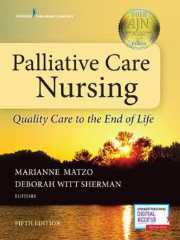 Paperback Palliative Care Nursing: Quality Care to the End of Life Book