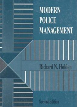 Hardcover Modern Police Management Book