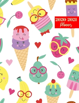 Paperback 2020-2021 Planner: Simple Two Year Day Planner Calendar - Passion/Goal Organizer - Weekly/Monthly Dated Agenda Book and To Do List Book