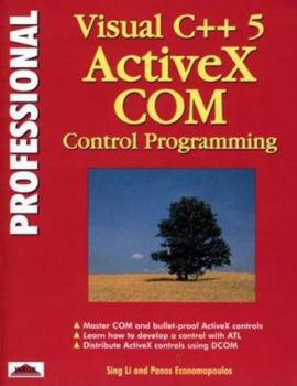 Paperback Professional Visual C++ 5 ActiveX Com Control Programming Book