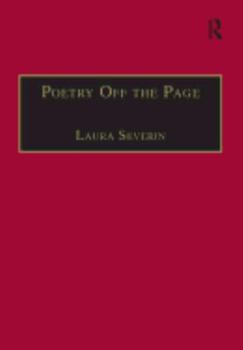 Hardcover Poetry Off the Page: Twentieth-Century British Women Poets in Performance Book