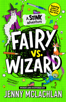 Paperback Stink Fairy Vs Wizard_stink Pb: A Stink Adventure Book