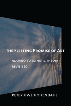 Hardcover The Fleeting Promise of Art: Adorno's Aesthetic Theory Revisited Book