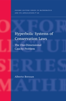 Hardcover Hyperbolic Systems of Conservation Laws: The One-Dimensional Cuachy Problem Book