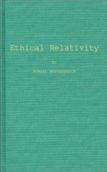 Hardcover Ethical Relativity. Book