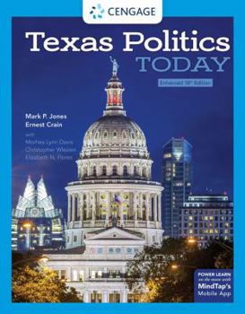 Paperback Texas Politics Today, Enhanced Book