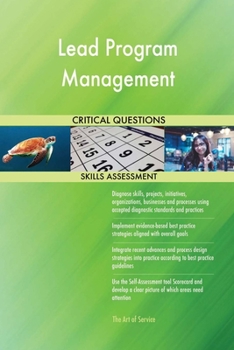 Paperback Lead Program Management Critical Questions Skills Assessment Book