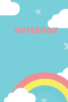 Paperback Notebook: 5 star Notebook, 6" x 9" for Work & Homework for Writing and Records. Brite Diary. 120 white pages. Book