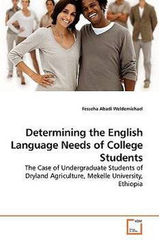 Paperback Determining the English Language Needs of College Students Book