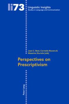 Paperback Perspectives on Prescriptivism Book
