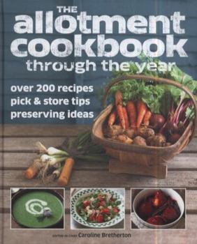 Hardcover Allotment Cook Book Through the Year. Book