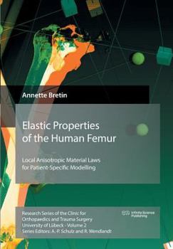 Paperback Elastic Properties of the Human Femur Book