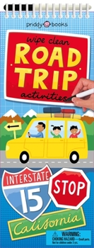 Spiral-bound Wipe Clean Activities: Road Trip Book