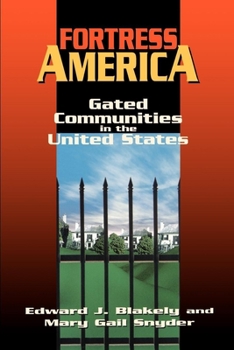 Paperback Fortress America: Gated Communities in the United States Book