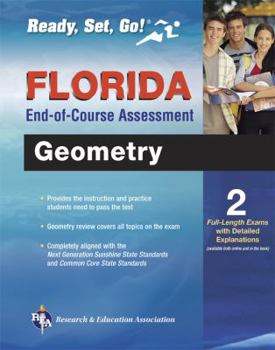 Paperback Florida Geometry End-Of-Course Assessment Book + Online Book