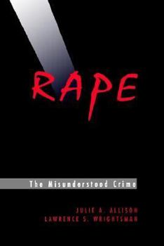 Paperback Rape: The Misunderstood Crime: The Misunderstood Crime Book