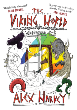 Paperback The Viking World: A Colouring Book