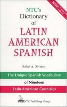 Paperback NTC's Dictionary of Latin American Spanish Book