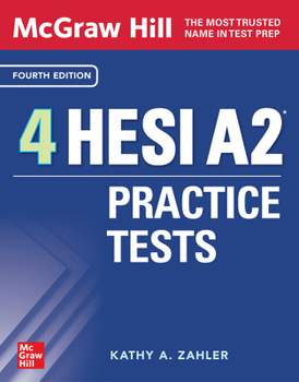 Paperback McGraw-Hill 4 Hesi A2 Practice Tests, Fourth Edition Book