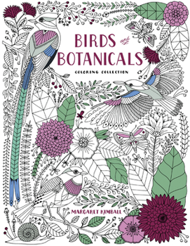 Paperback Birds and Botanicals Coloring Collection Book