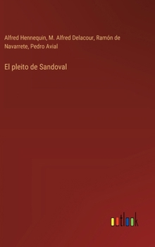 Hardcover El pleito de Sandoval [Spanish] Book