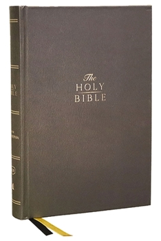 Hardcover KJV Holy Bible with Apocrypha and 73,000 Center-Column Cross References, Hardcover, Red Letter, Comfort Print: King James Version Book