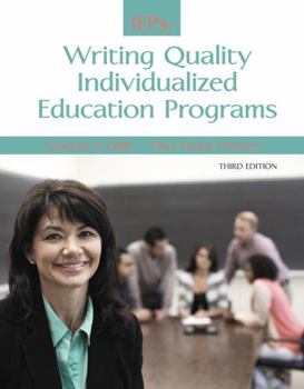 Paperback IEPs: Writing Quality Individualized Education Programs Book