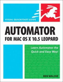 Paperback Automator For MAC Os X 1035 Leopard Book