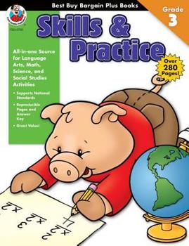 Paperback Skills & Practice, Grade 3 Book