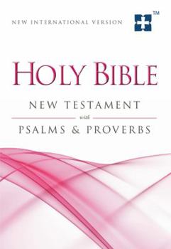 Paperback NIV, Holy Bible New Testament with Psalms and Proverbs, Pocket-Sized, Paperback, Pink Book