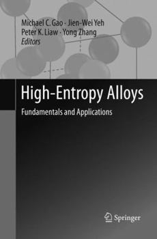 Paperback High-Entropy Alloys: Fundamentals and Applications Book