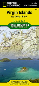 Loose Leaf Virgin Islands National Park Map Book