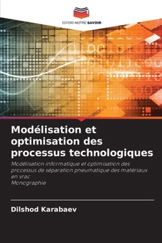 Paperback Modélisation et optimisation des processus technologiques [French] Book