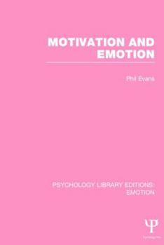 Hardcover Motivation and Emotion Book