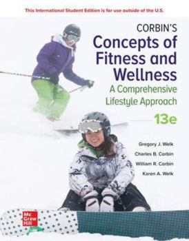 Paperback ISE Corbin's Concepts of Fitness And Wellness: A Comprehensive Lifestyle Approach Book