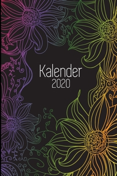 Kalender 2020: 2 Jahres Kalender I Monatsplaner I Familienplaner I Planer Din A5 105 Seiten I Januar 2020 - Dezember 2021 Wochenplaner I ... Notieren I Blumen Boho (German Edition)