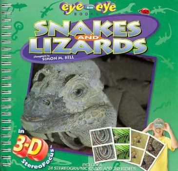 Paperback Eye to Eye Snakes and Lizards: 1snakes and Lizards Book