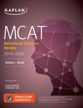 Paperback MCAT Behavioral Sciences Review 2019-2020: Online + Book