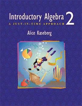 Hardcover Introductory Algebra: A Just-In-Time Approach Book