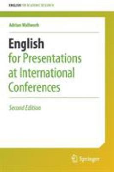 Paperback English for Presentations at International Conferences Book