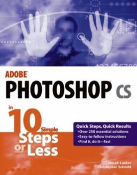 Paperback Adobe Photoshop CS in 10 Steps or Less Book