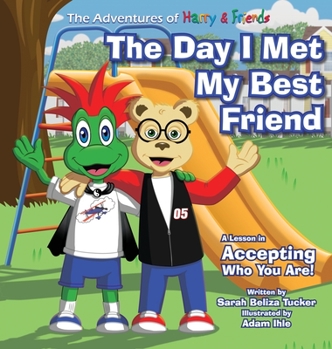 Hardcover The Day I Met My Best Friend: A Children's Book On Overcoming Anxiety/Fear of not being accepted, Building Confidence and how to show Kindness and R [Large Print] Book