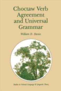 Paperback Choctaw Verb Agreement and Universal Grammar Book