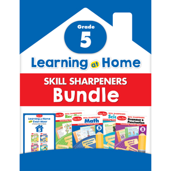 Paperback Learning at Home Bundle, Grade 5 Book