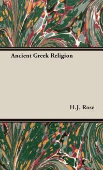 Hardcover Ancient Greek Religion Book