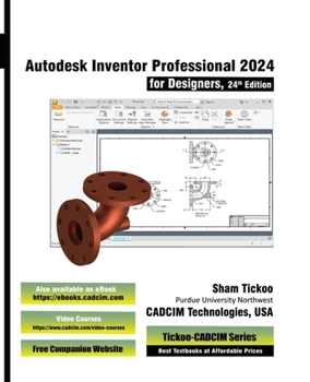 Paperback Autodesk Inventor Professional 2024 for Designers, 24th Edition Book