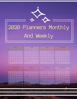 2020 Planners Monthly And Weekly: Monthly And Hourly Planner, 2020 Monthly Planner 1 Year Monthly Planner Calendar Schedule Organizer January 2020 to ... With Holidays   and inspirational Quotes