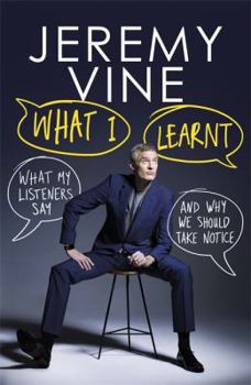 Hardcover What I Learnt: What My Listeners Say - And Why We Should Take Notice Book