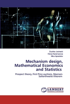 Paperback Mechanism design, Mathematical Economics and Statistics Book