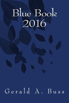 Paperback Blue Book 2016 Book